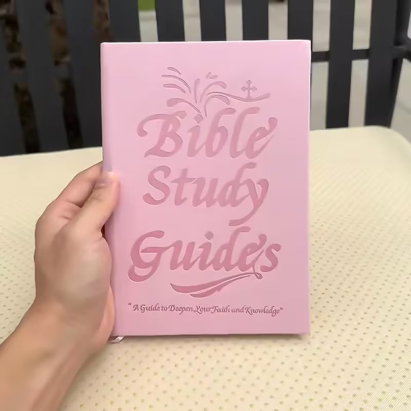 66-Page Bible Study Guide For Woman - Pink