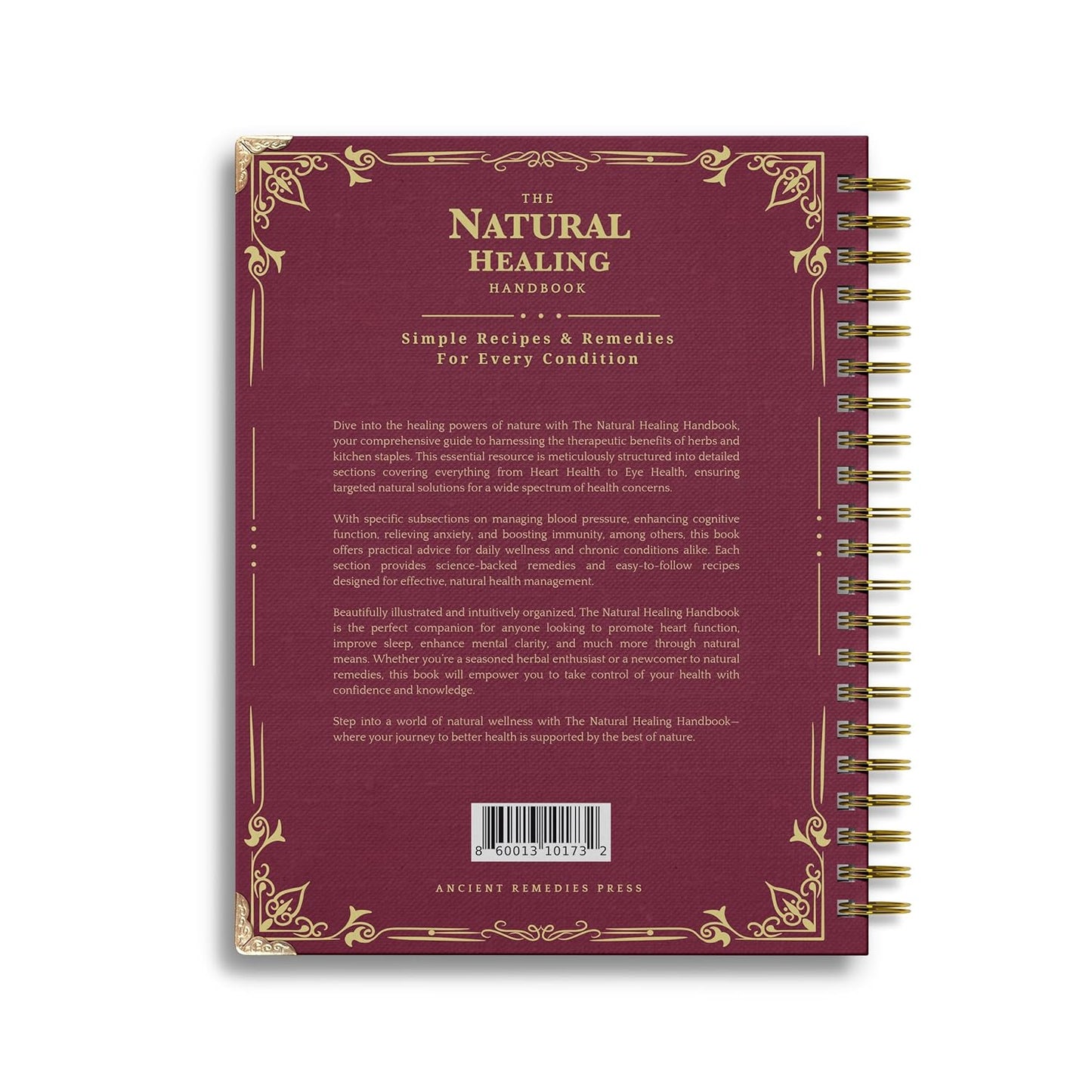 The Natural Healing Handbook - Simple Recipes & Remedies