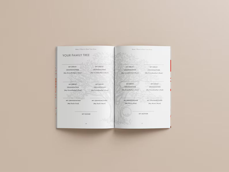 Mom, I Want to Hear Your Story: A Mother's Guided Journal To Share Her Life & Her Love