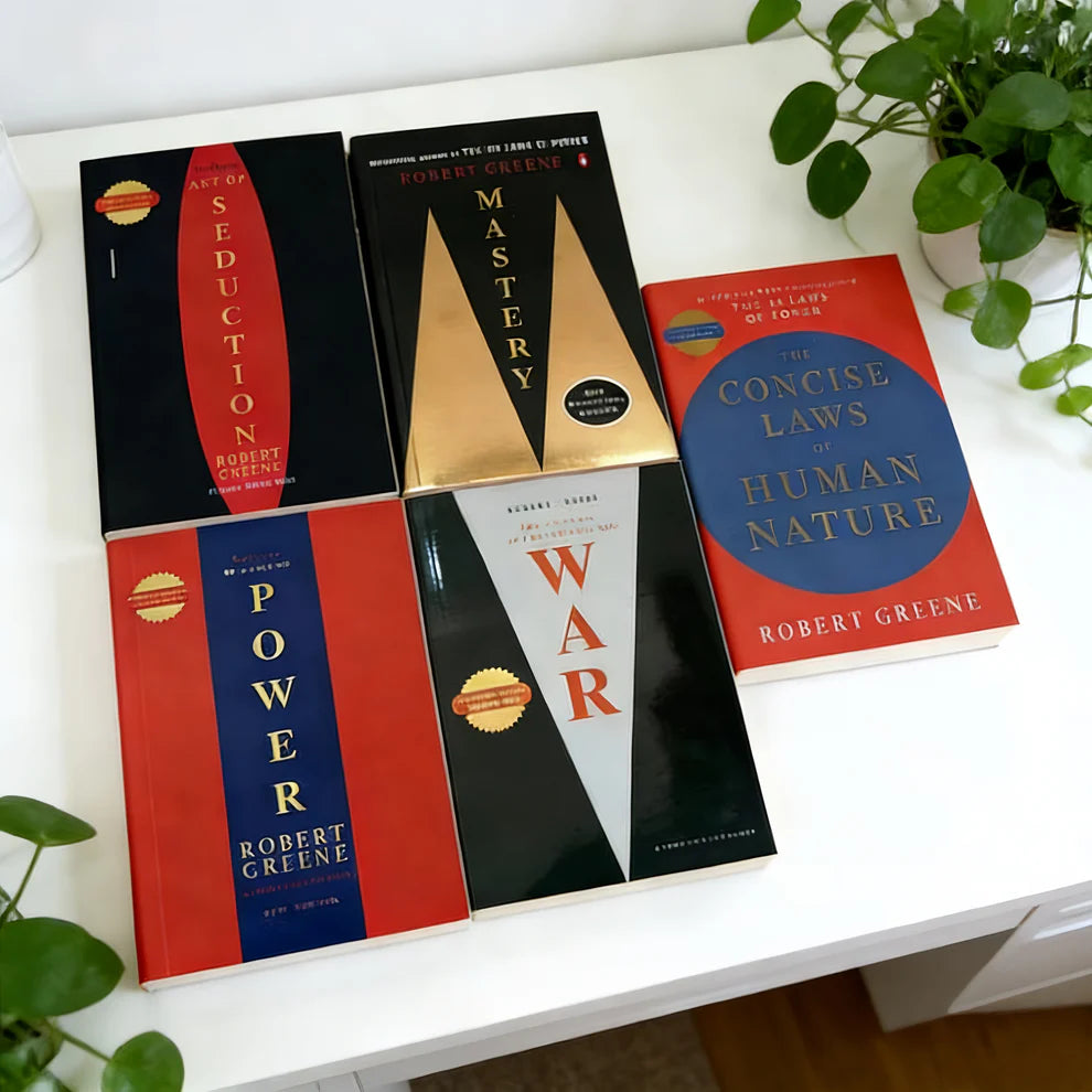 Concise Books Robert Greene The Concise 5 Books Complete Collection – CloserOut