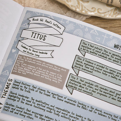 66-Page Bible Study Guide For Woman - Pink