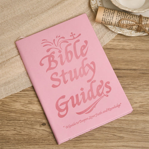 66-Page Bible Study Guide For Woman - Pink