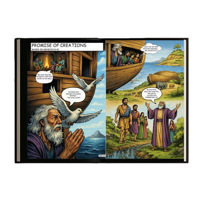 The Comic Bible –  The Word of God, Full-Color Stories