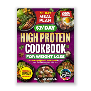 The $7/Day High Protein Cookbook for Weight Loss
