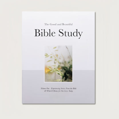 Bible Study Volume 1 | A Good and Beautiful Bible Study
