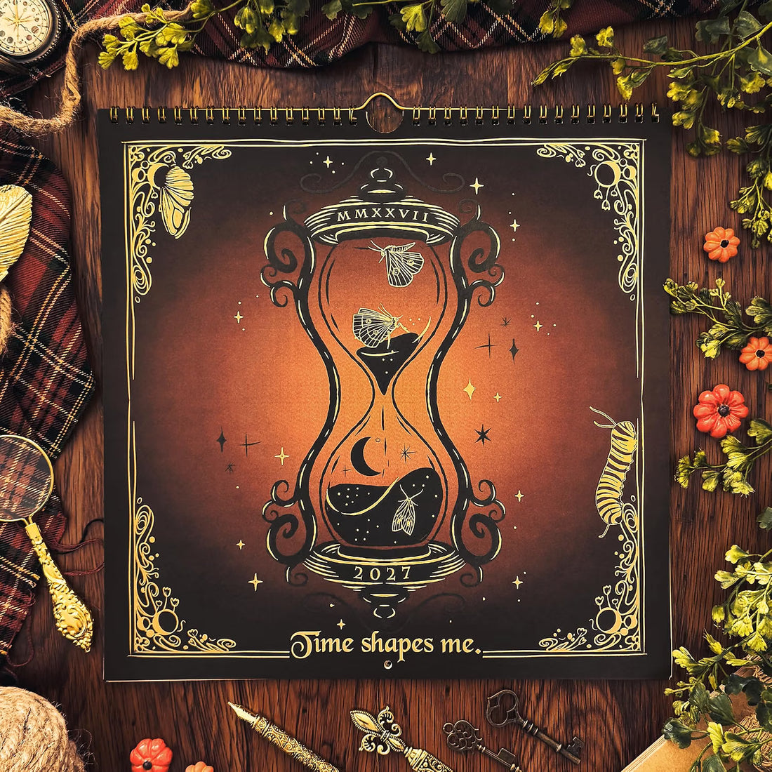 Waiting for the Night: The Witching Hour 2027 Wall Calendar