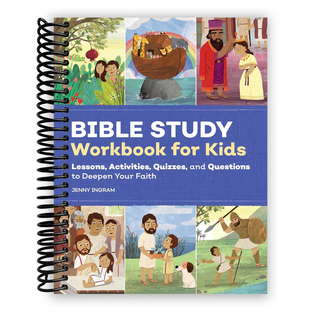 Bible Study Workbook for Kids: Lessons, Activities, Quizzes, and Questions to Deepen Your Faith