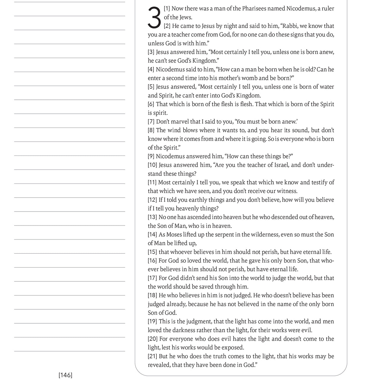 World English Bible (WEB) New Testament | Wide Margin Study & Journaling Bible