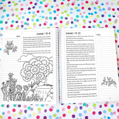 Bible for Kids- Book of Genesis (Easy-to-Read, Write & Color Edition)