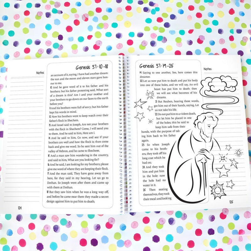 Bible for Kids- Book of Genesis (Easy-to-Read, Write & Color Edition)