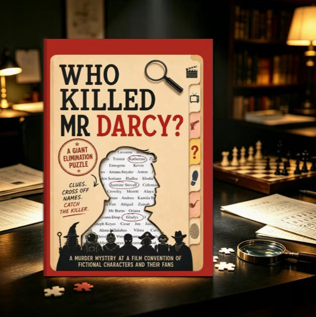Who Killed Mr. Darcy? – Murder Mystery Puzzle Book with 31,830 Suspects