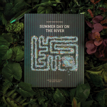 Summer Day on the River – 408 Edge Pieces Puzzle (Out of 512)
