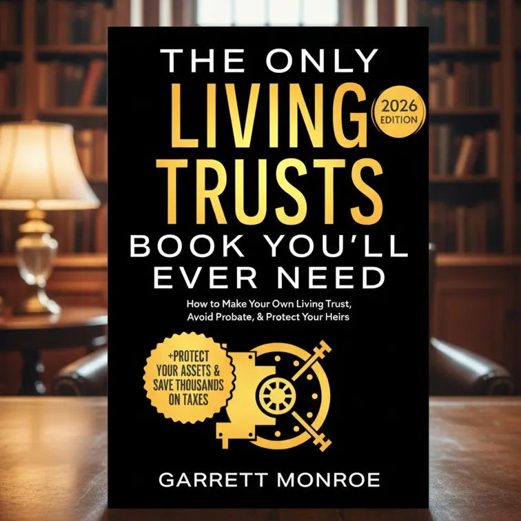 The Only Living Trusts Book You’ll Ever Need by GARRETT MONROE 2026 Edition