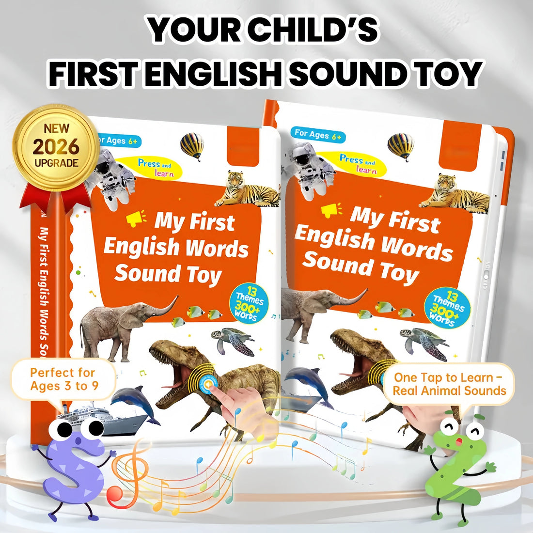 My First English Words Sound Book for Children