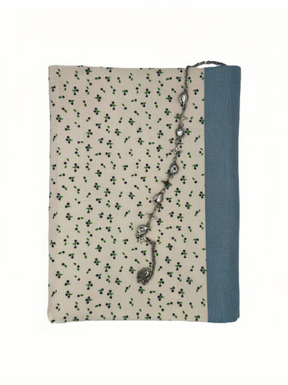 Floral Book Cover for Paperback A4 Size