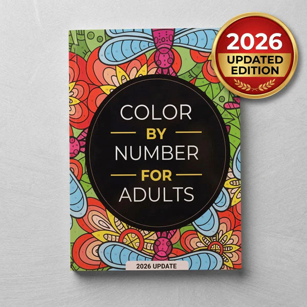 Color by Number for Adults: 75 Beautiful Pictures  - 2026 Update